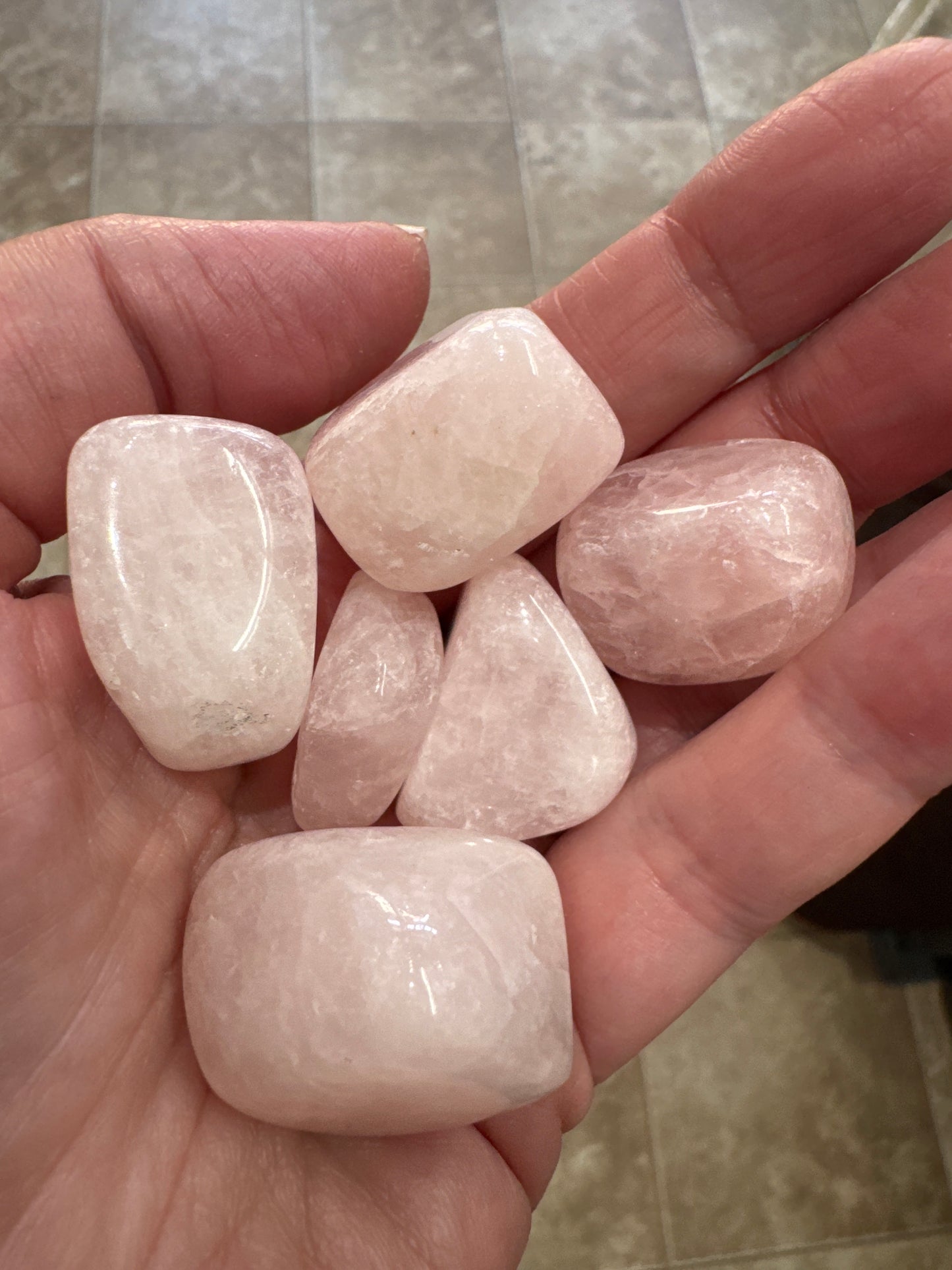 Tumbled Rose Quartz