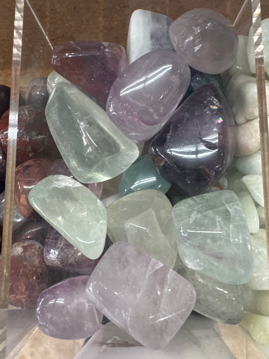Tumbled Fluorite