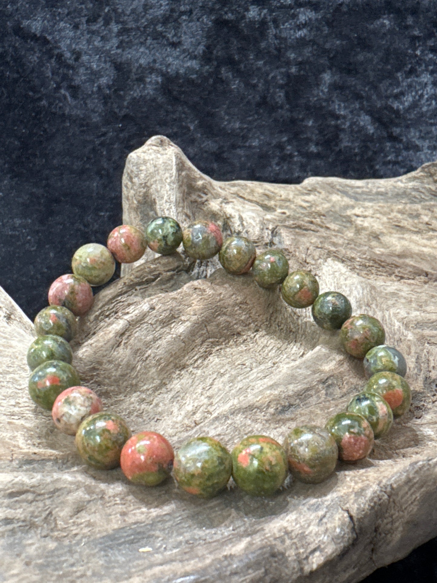 Handmade Gemstone Bracelet (8mm Beads)