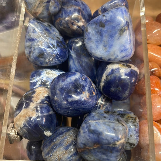Tumbled Sodalite