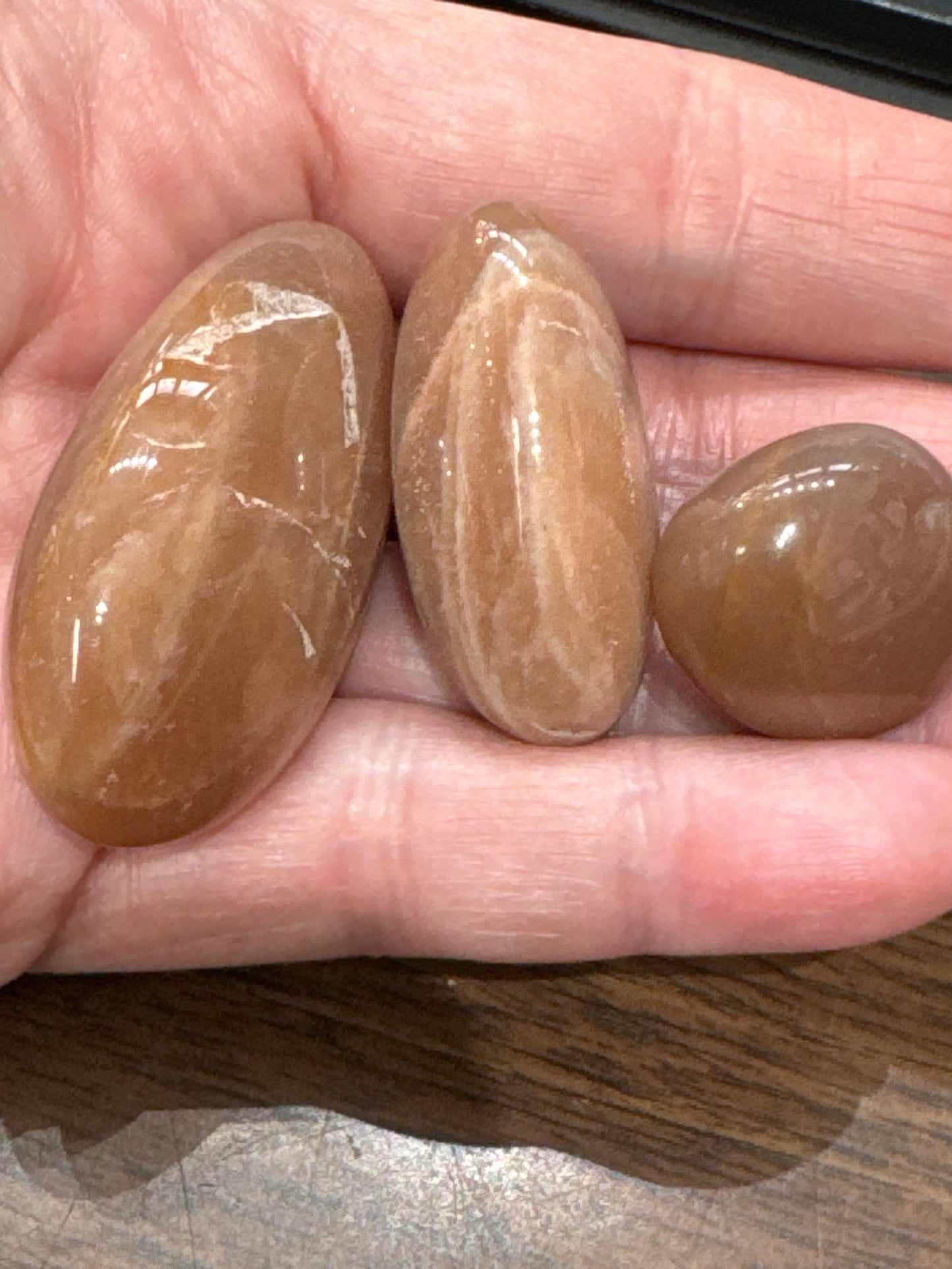 Tumbled Peach Moonstone