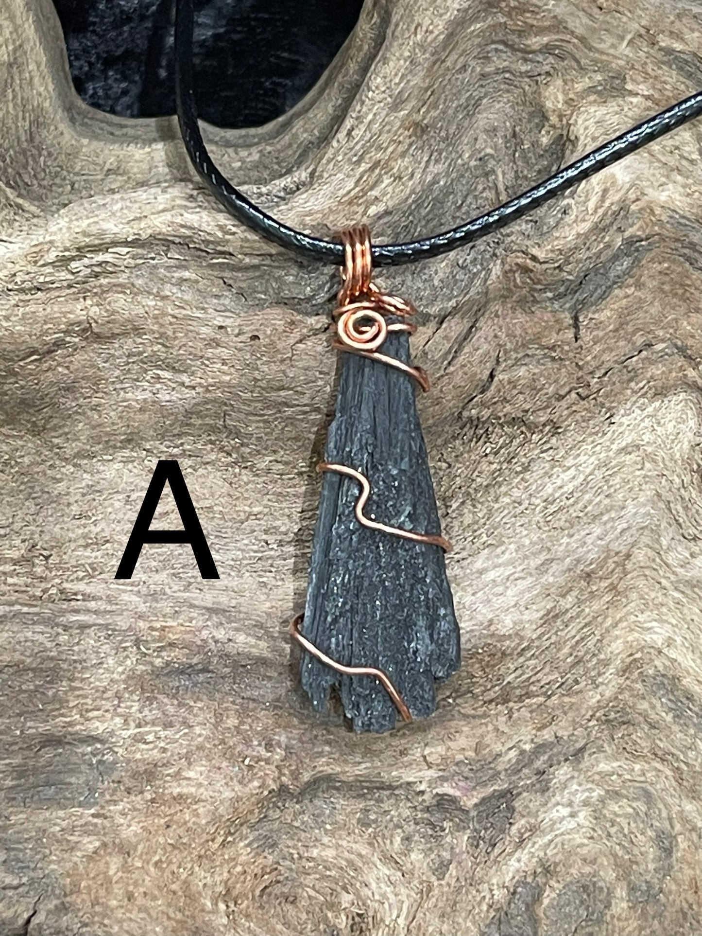 Handmade wire wrap pendants