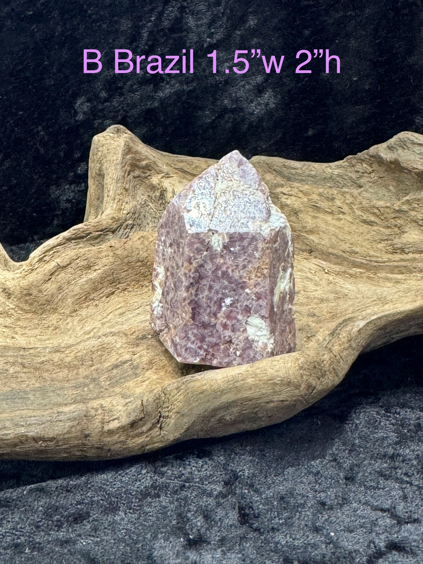 Lepidolite tower