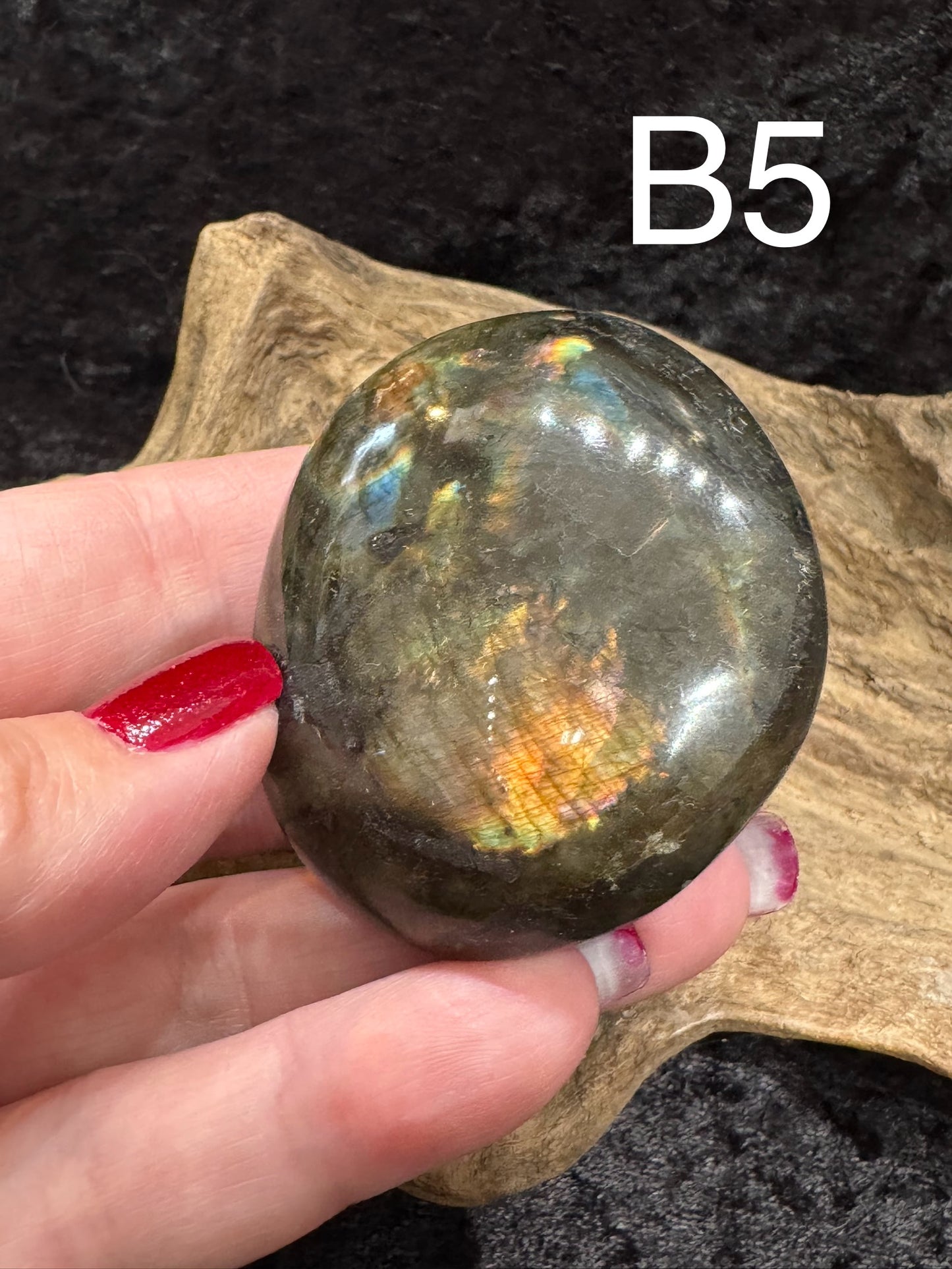 Labradorite Palm Stones