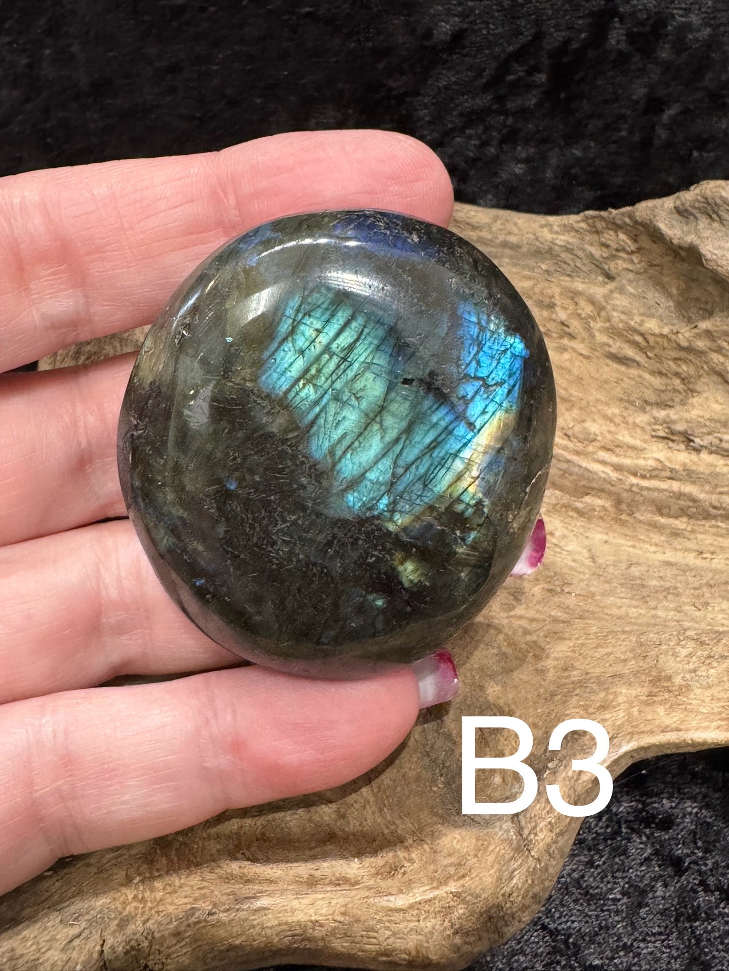 Labradorite Palm Stones