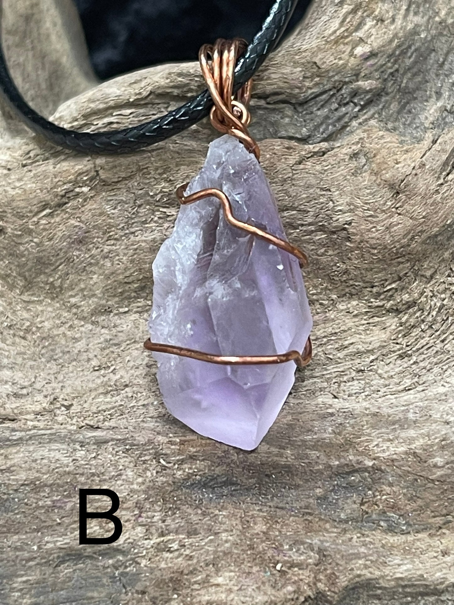 Handmade wire wrap pendants
