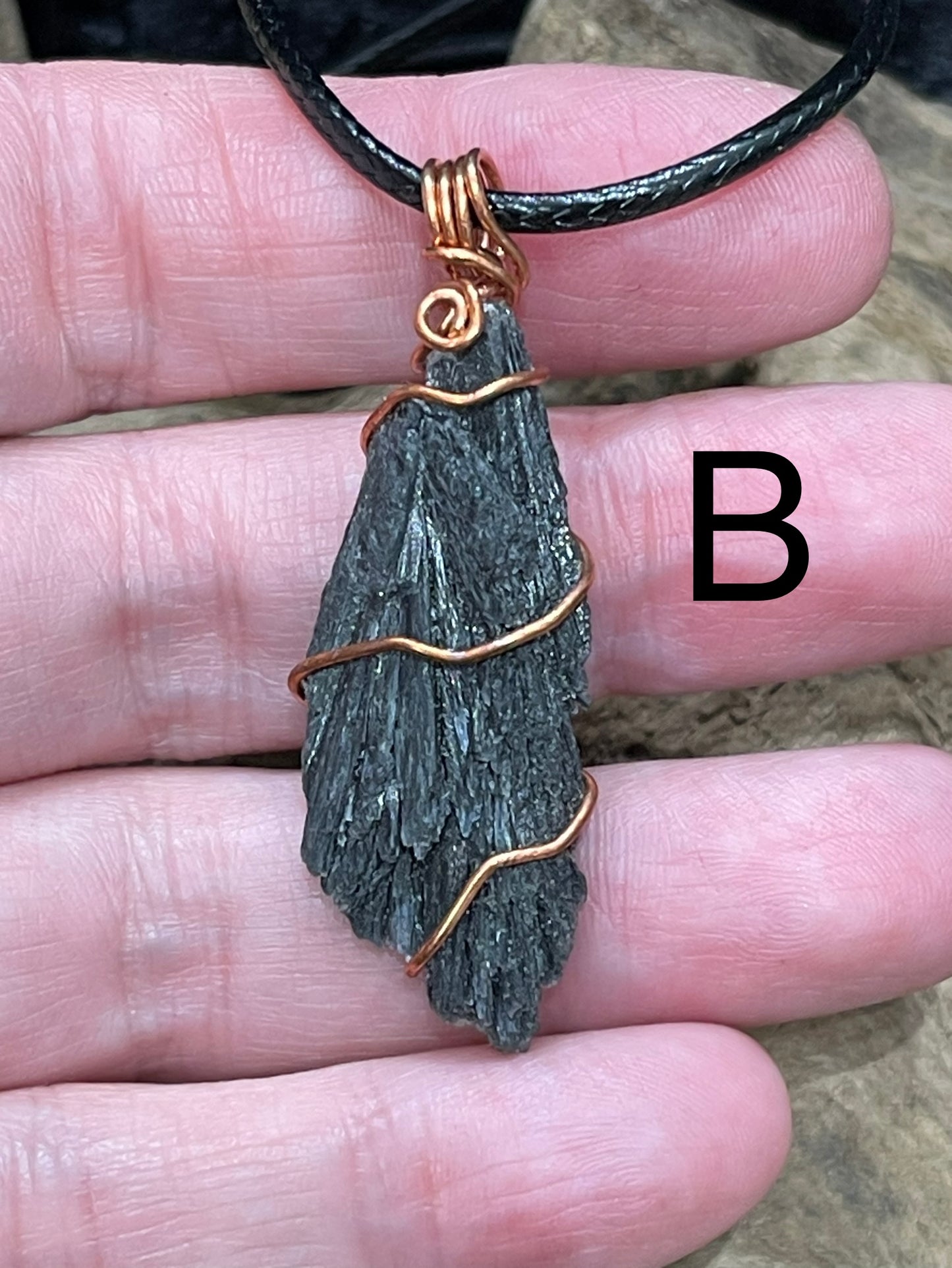 Handmade wire wrap pendants