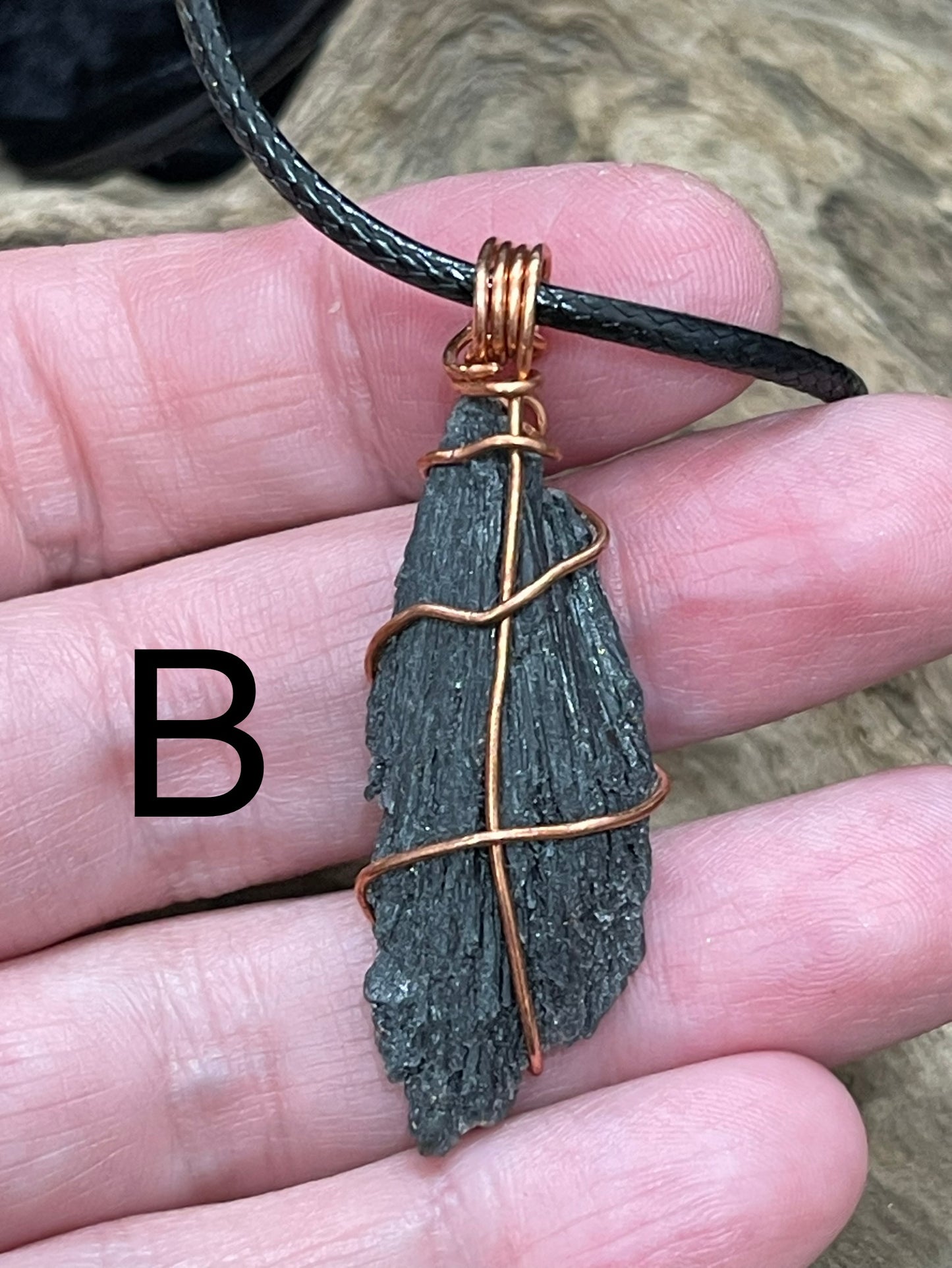 Basic wire wrap pendants - Handmade
