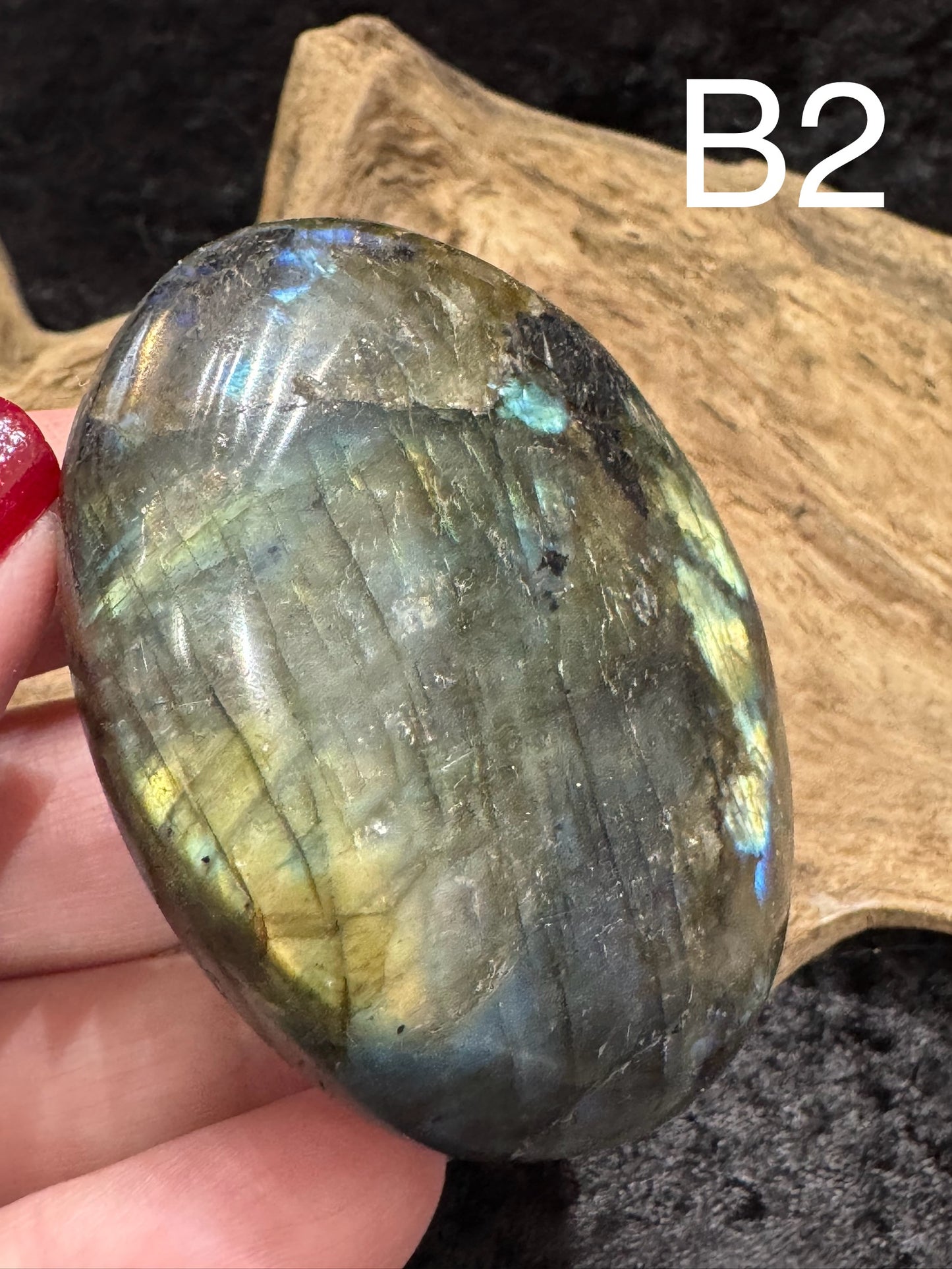 Labradorite Palm Stones