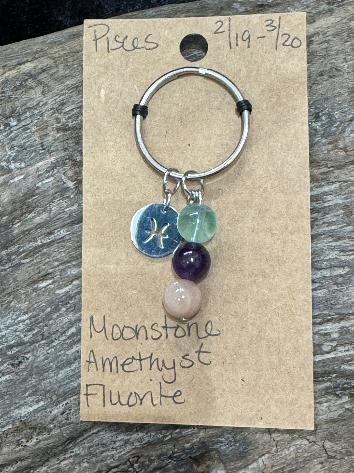 Zodiac keychain