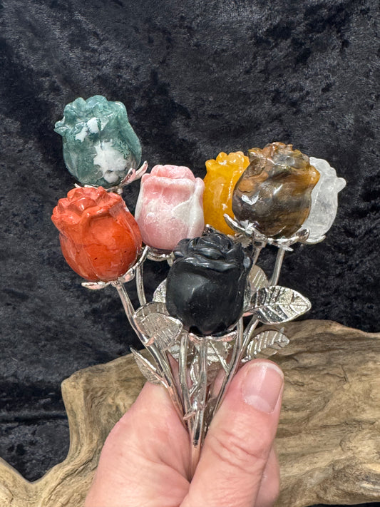 Gemstone roses