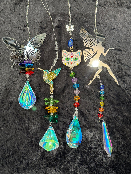 Sun catchers | Nature-Inspired Sun Catchers | Rainbow Crystal Light Catchers