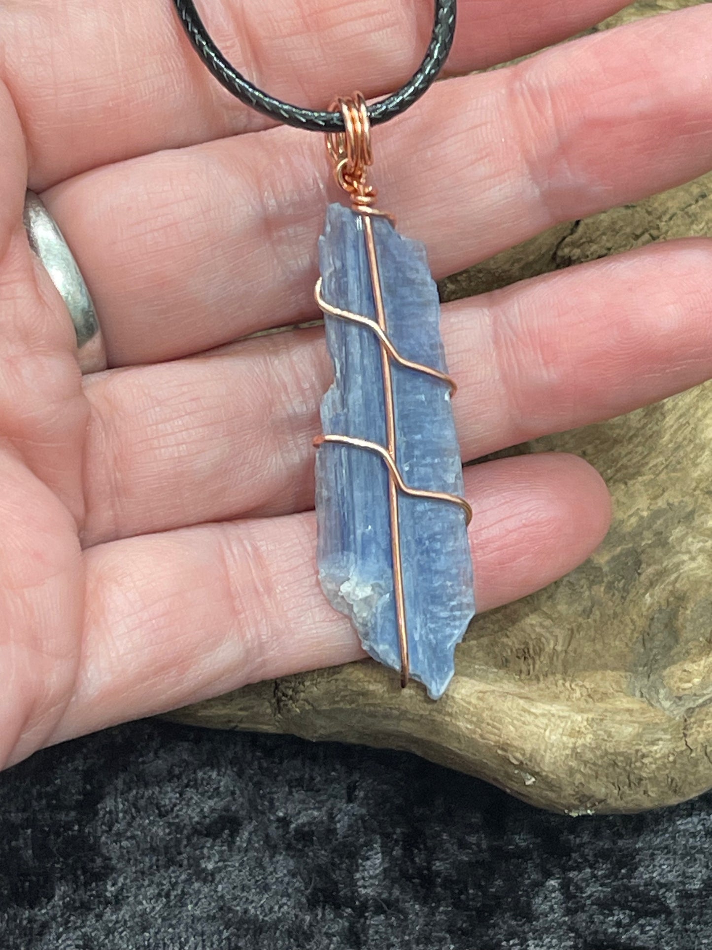 Handmade wire wrap pendants