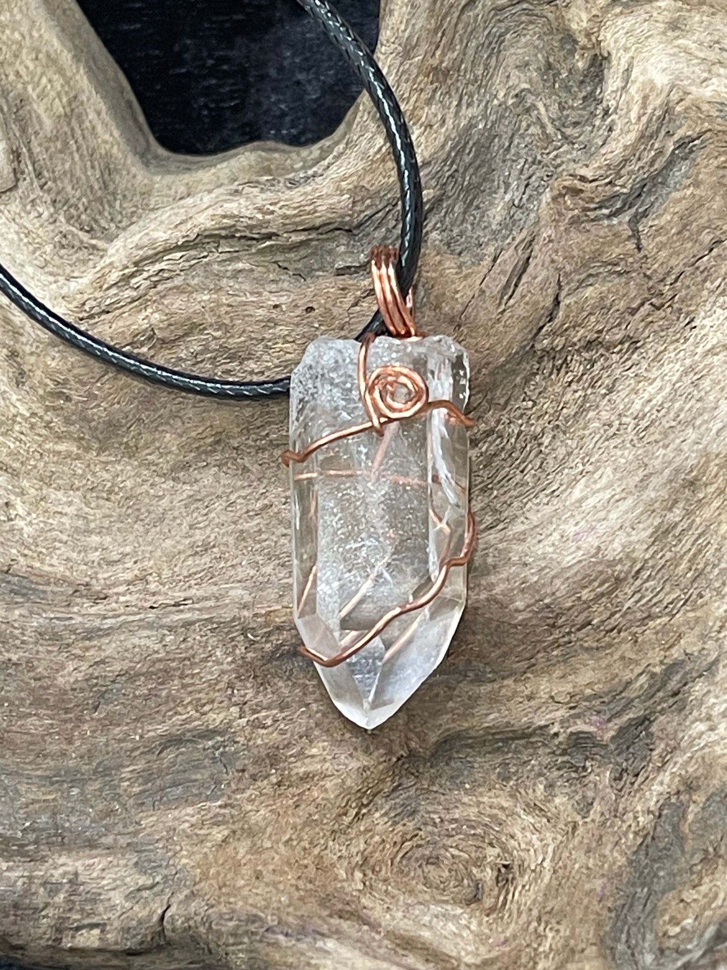 Handmade wire wrap pendants