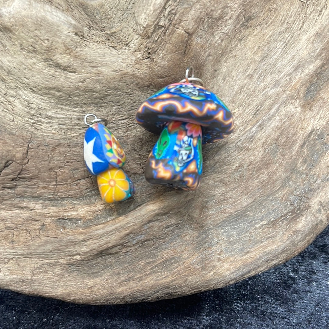 Mushroom necklace