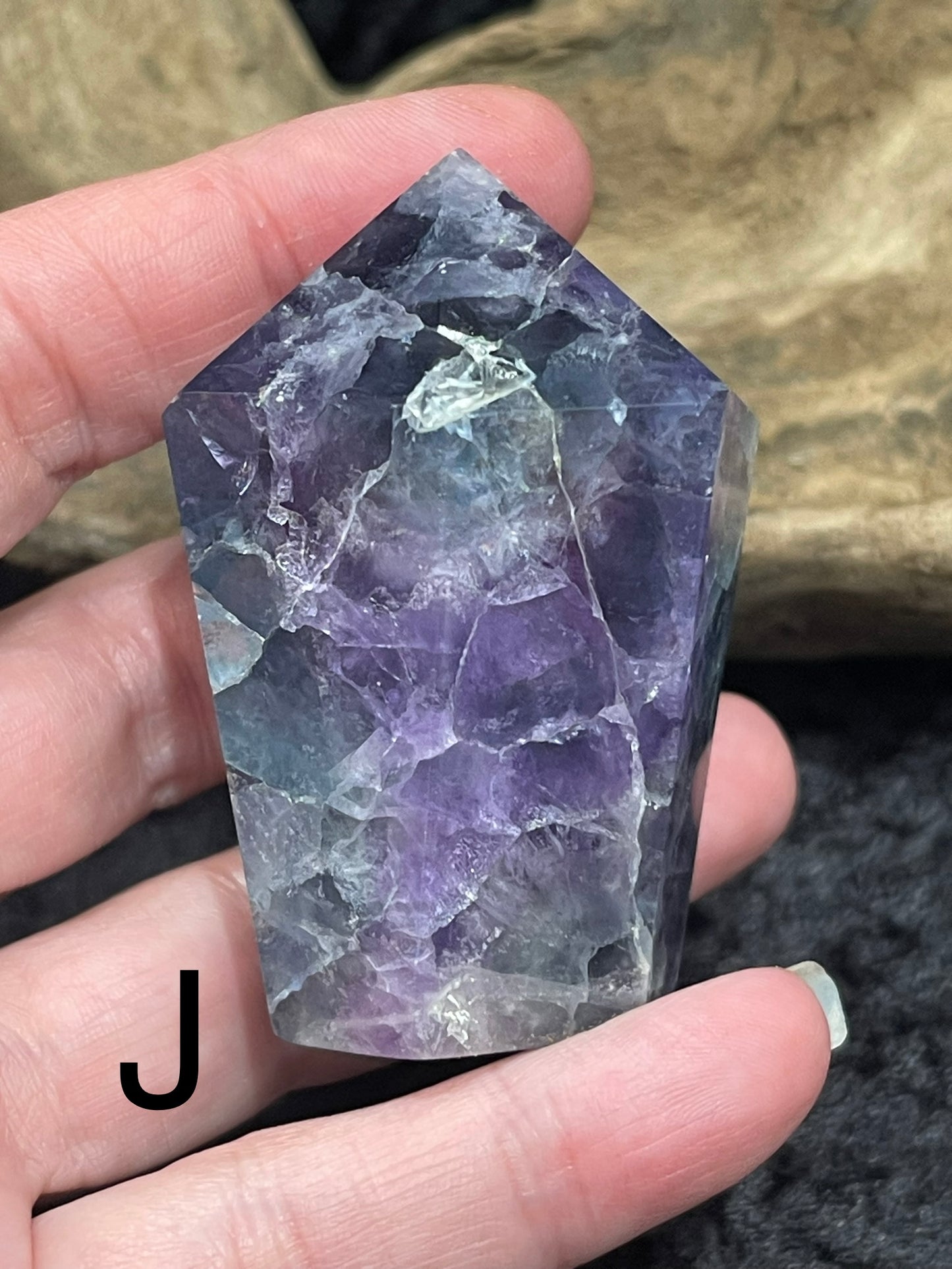 Fluorite polished points
