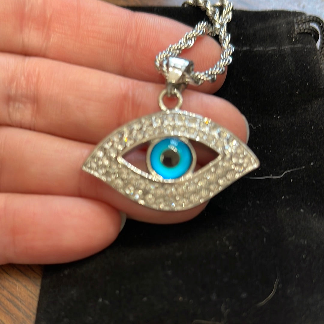 Stainless steel pendant on chain