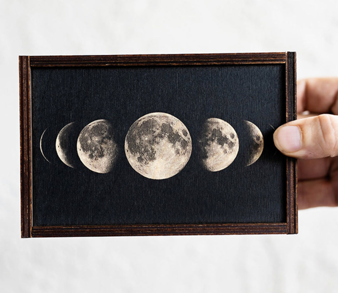 Wooden slide top boxes