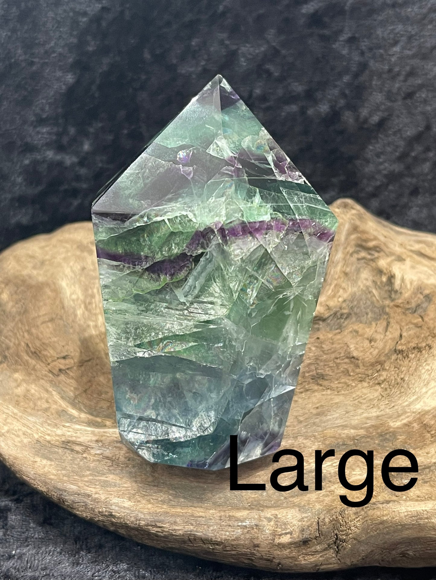 Fluorite polished points