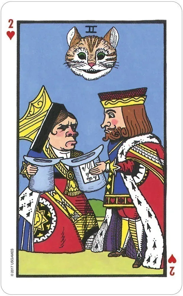 Wonderland Tarot in a tin