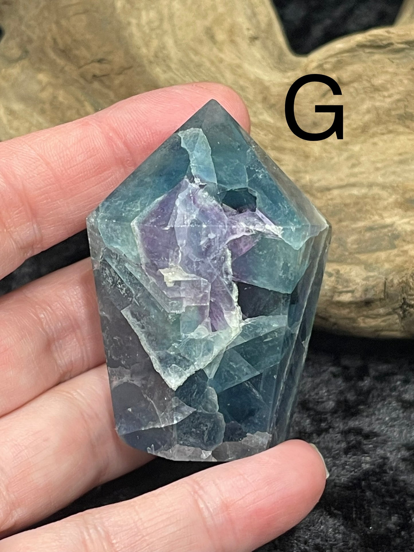 Fluorite polished points