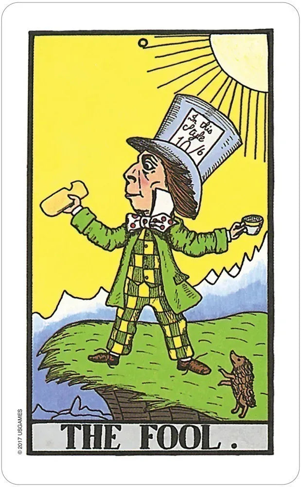 Wonderland Tarot in a tin