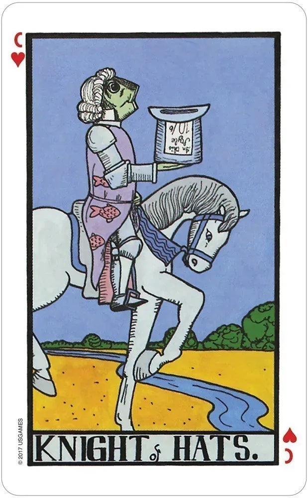 Wonderland Tarot in a tin