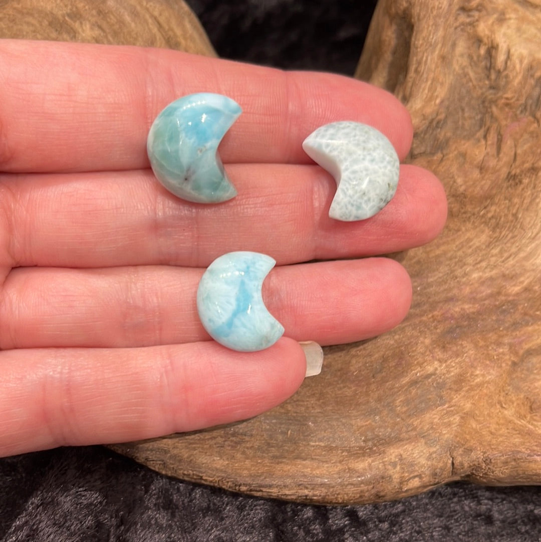 Larimar mini moons