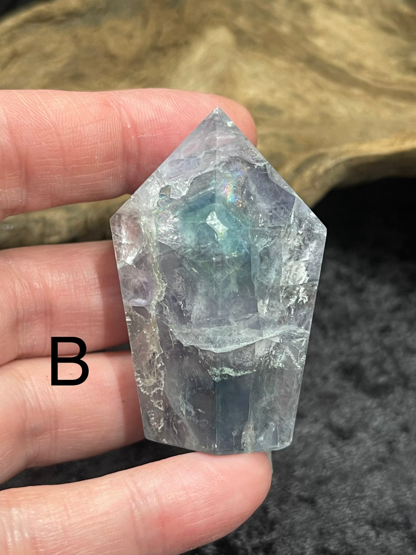 Fluorite polished points