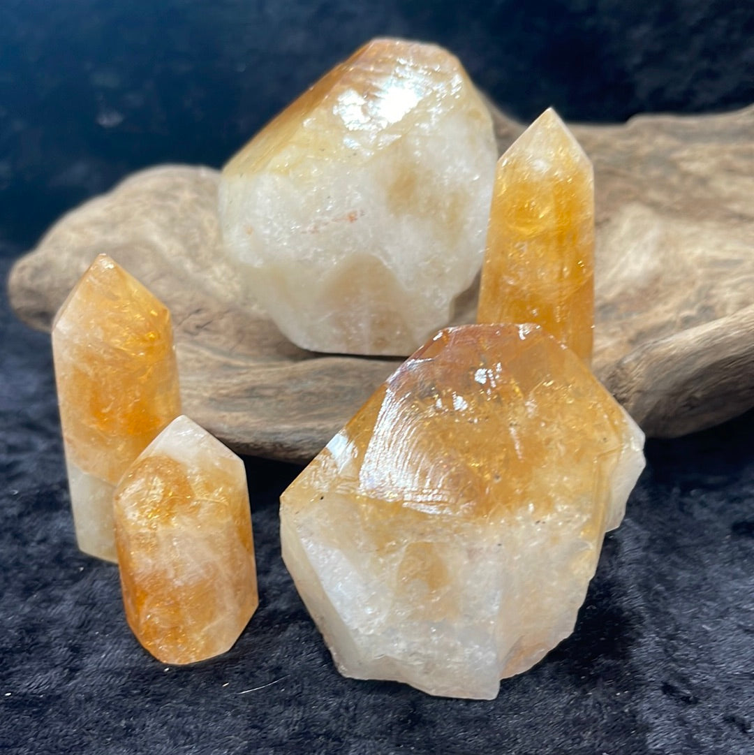 Citrine points