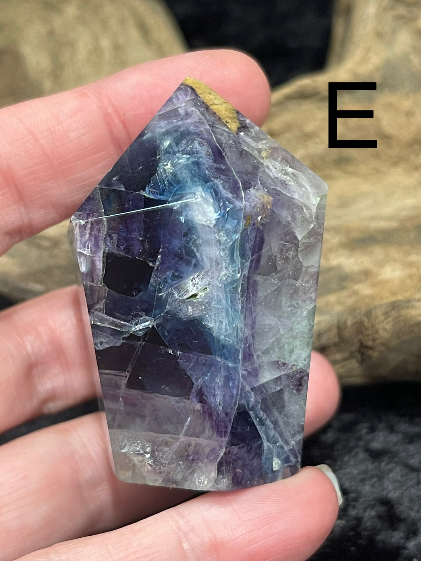Fluorite polished points