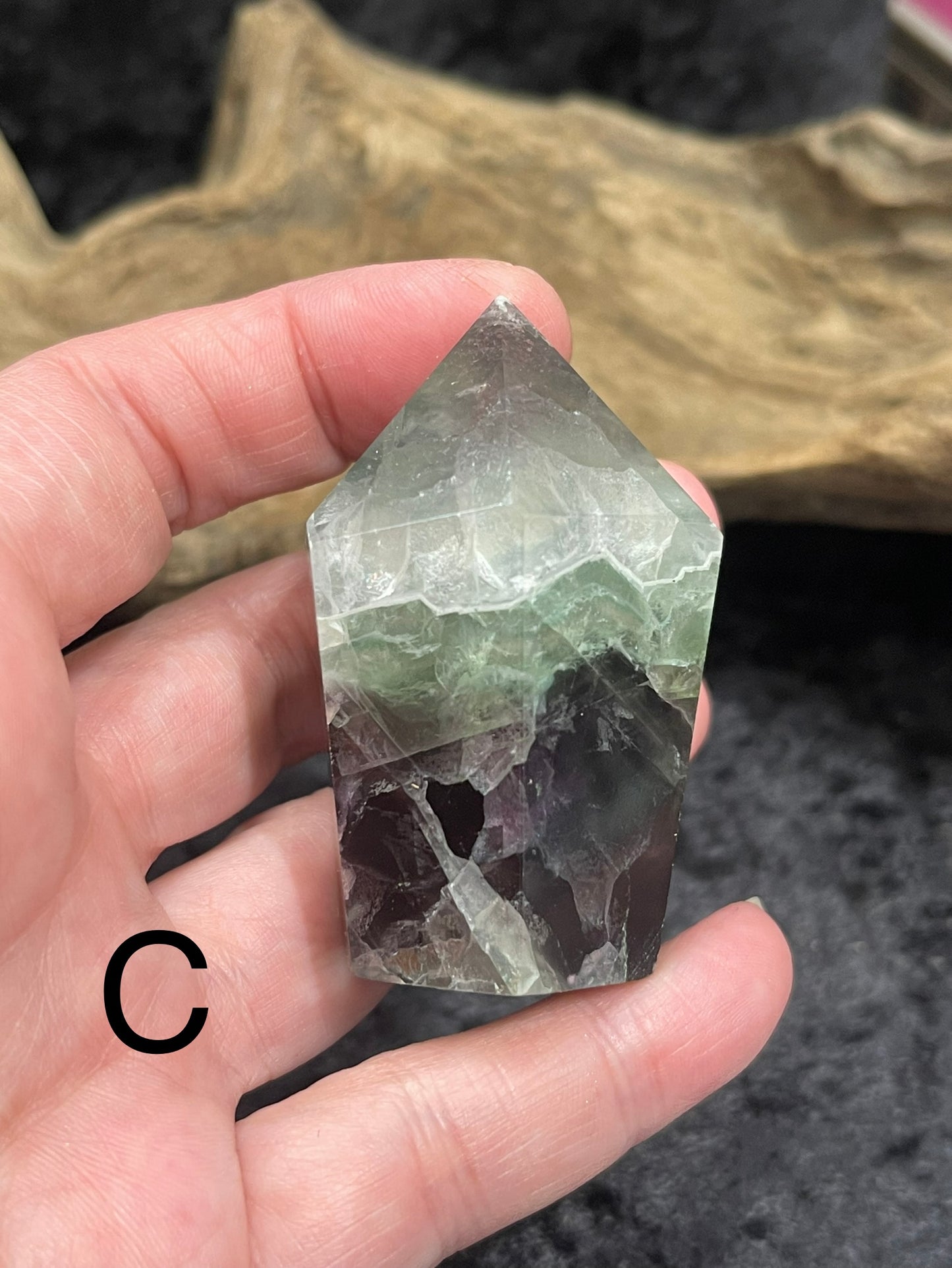 Fluorite polished points