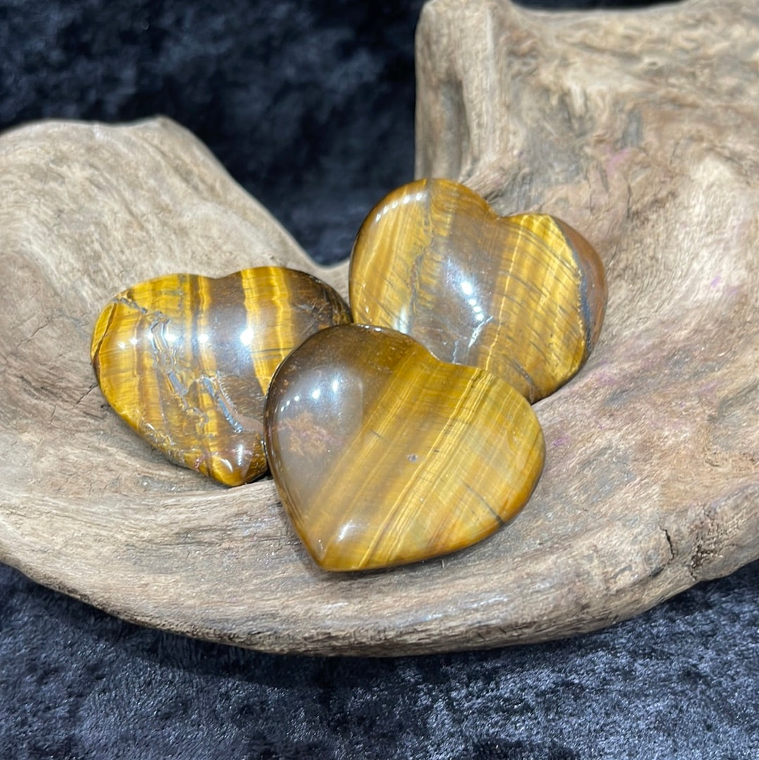 Tigers Eye heart