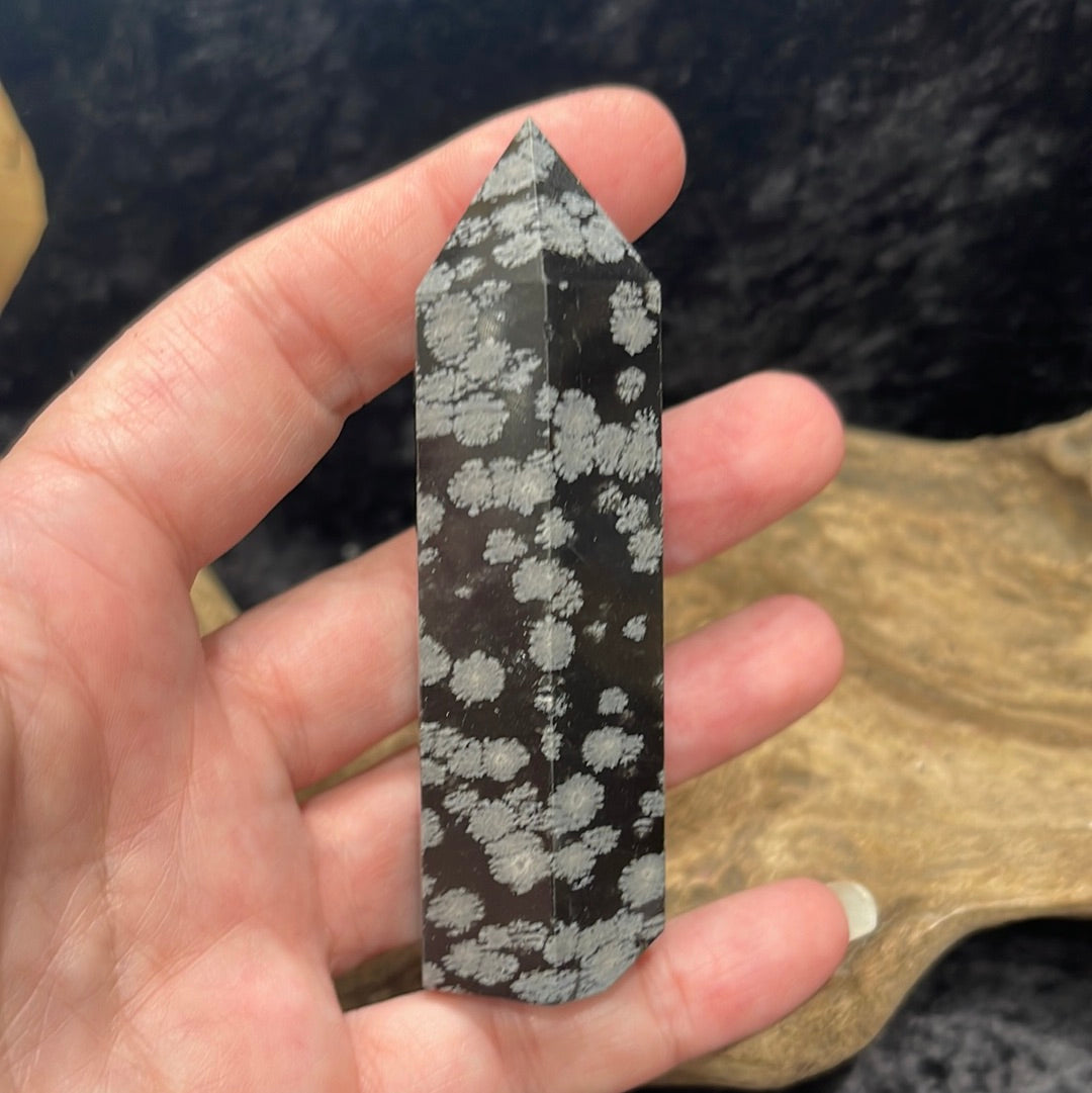 Snowflake Obsidian Tower