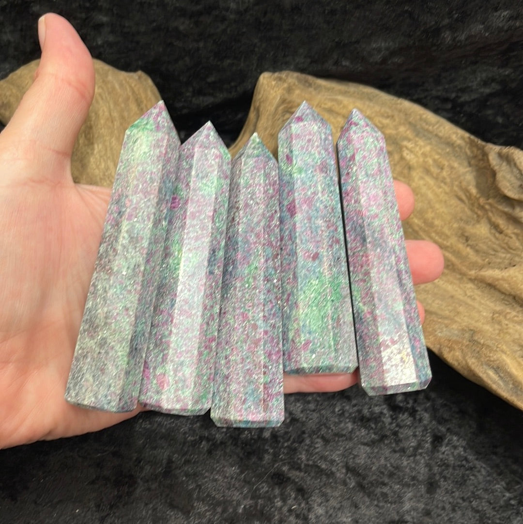 Ruby in Fuchsite