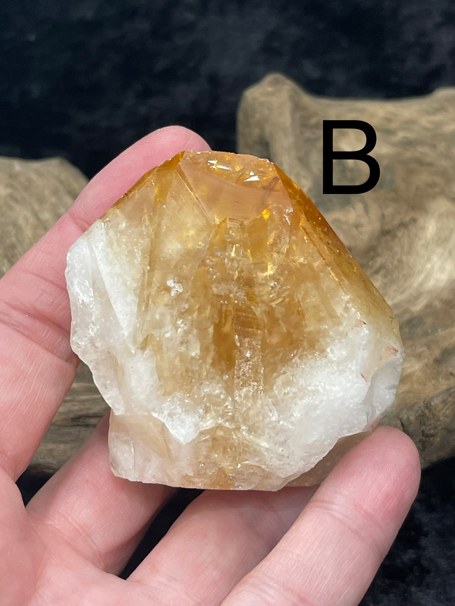 Citrine points