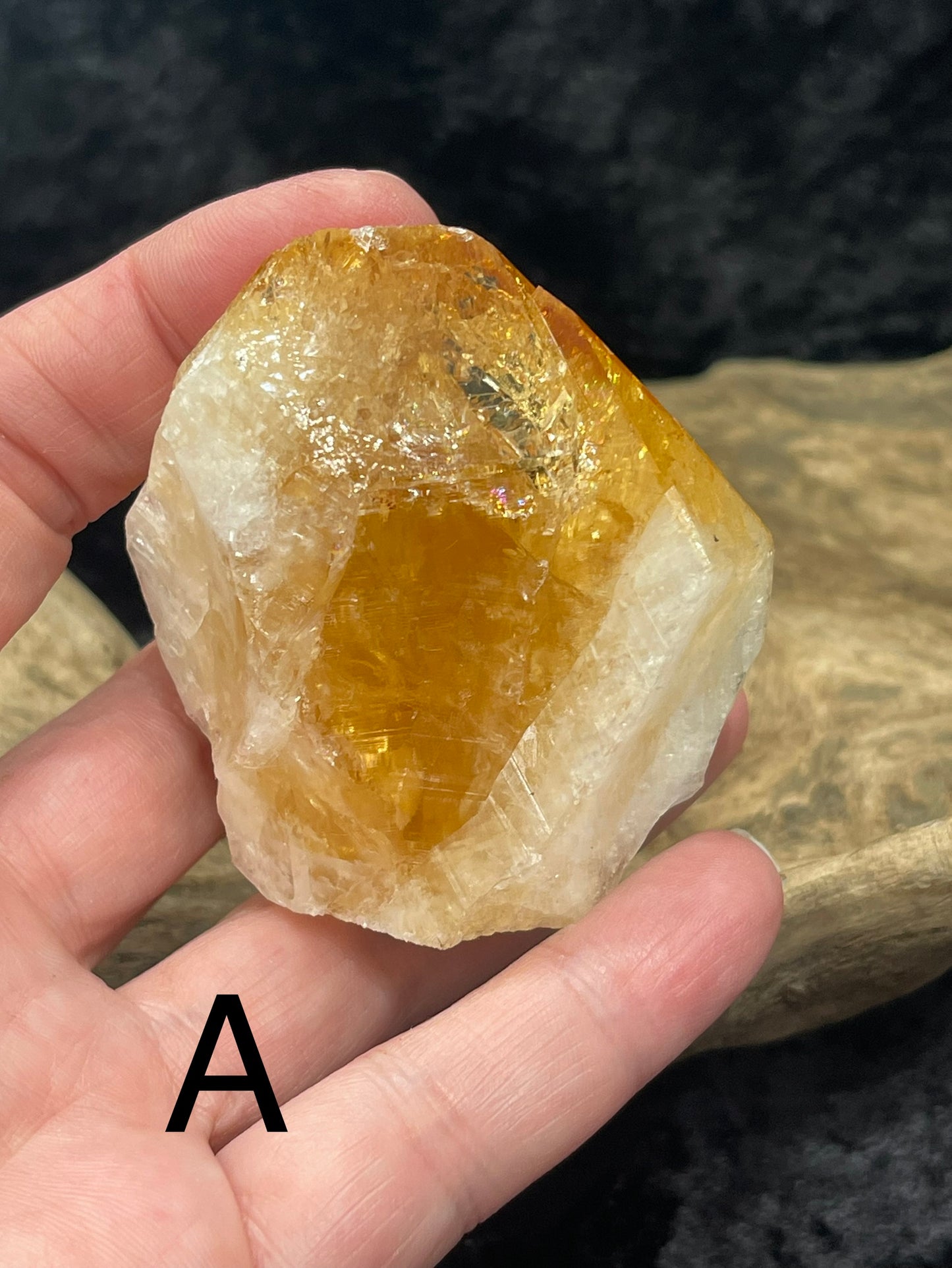 Citrine points