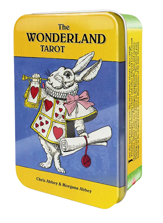 Wonderland Tarot in a tin