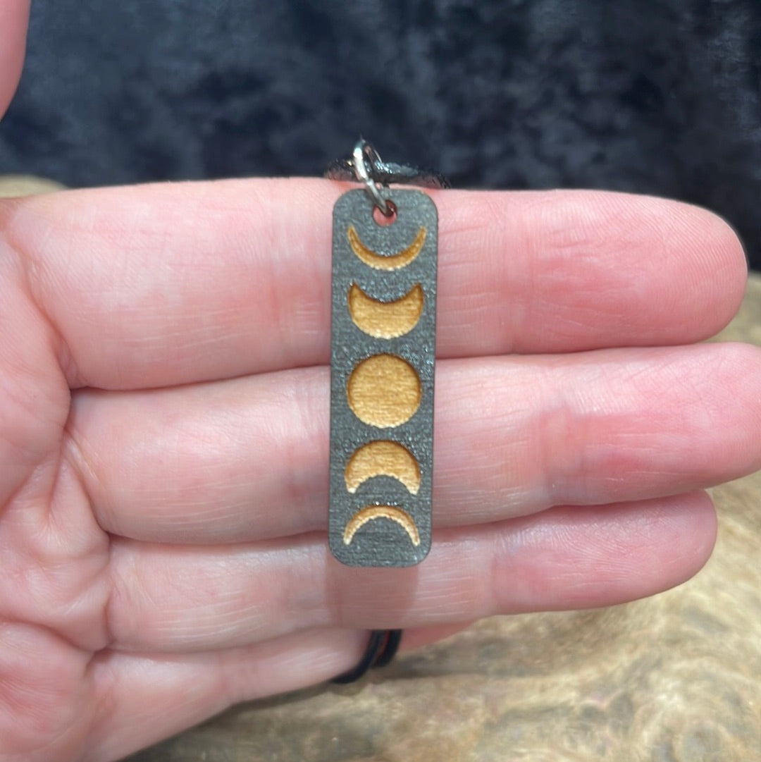 Wood pendants