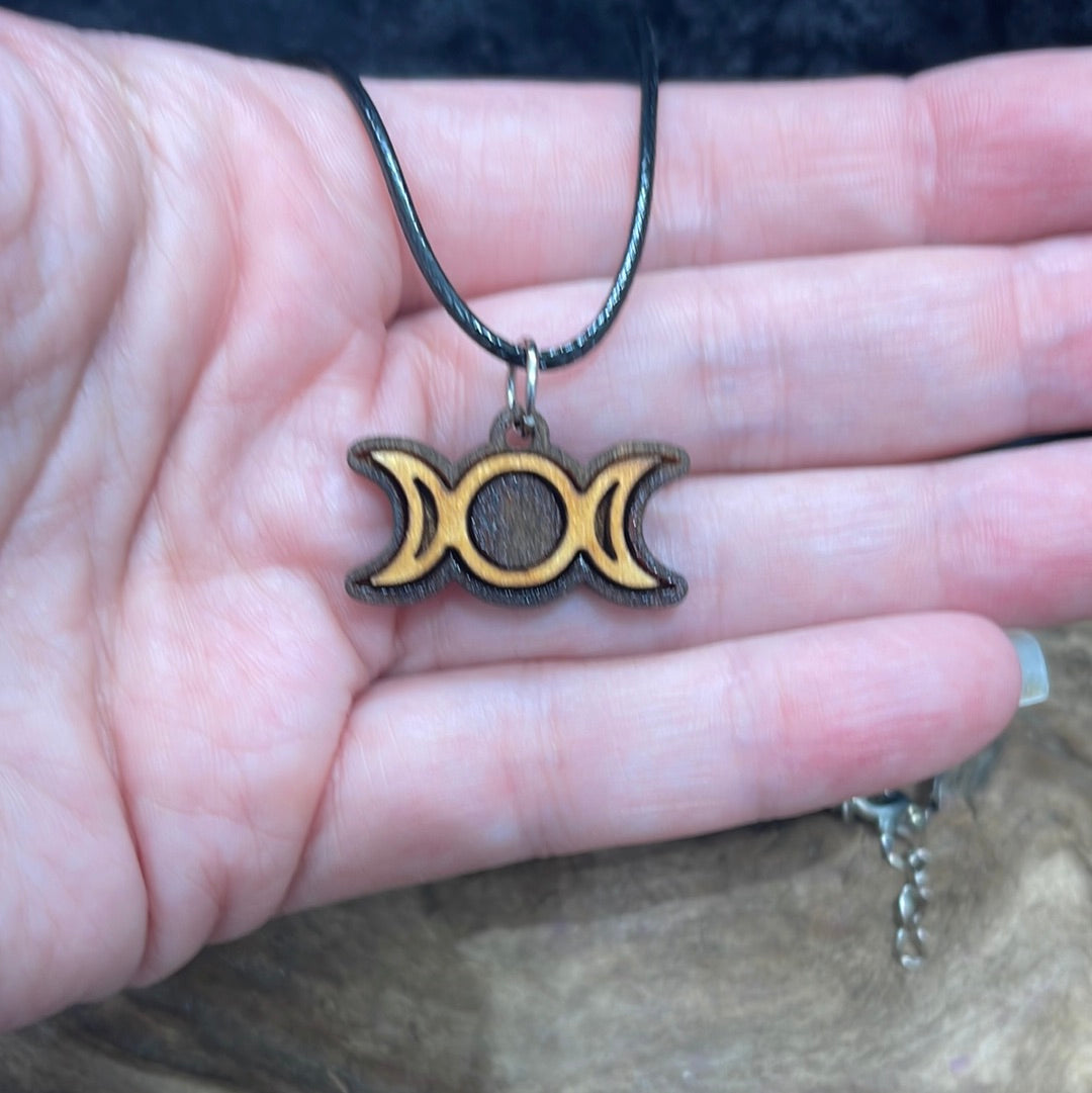 Wood pendants