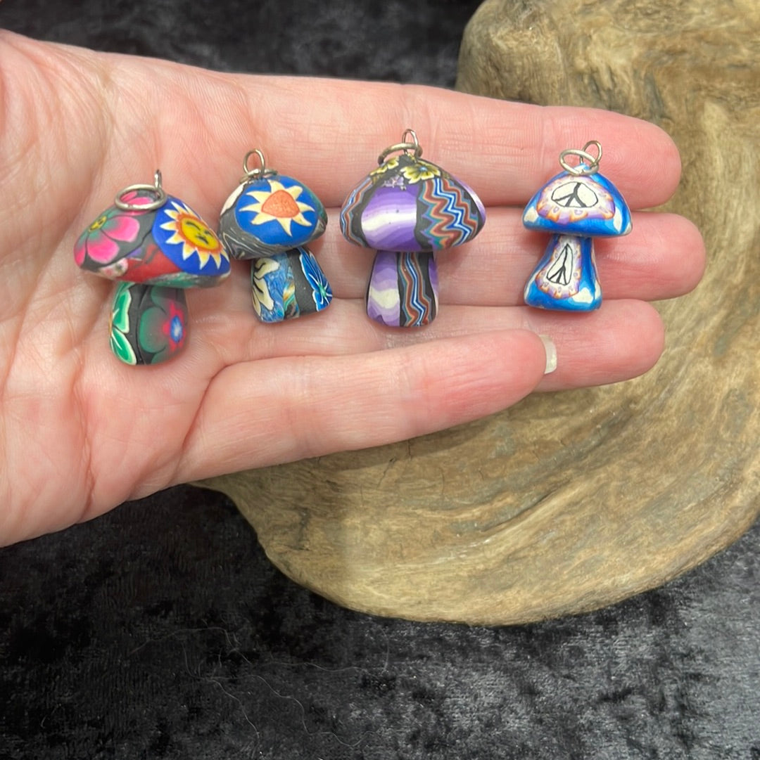 Mushroom necklace