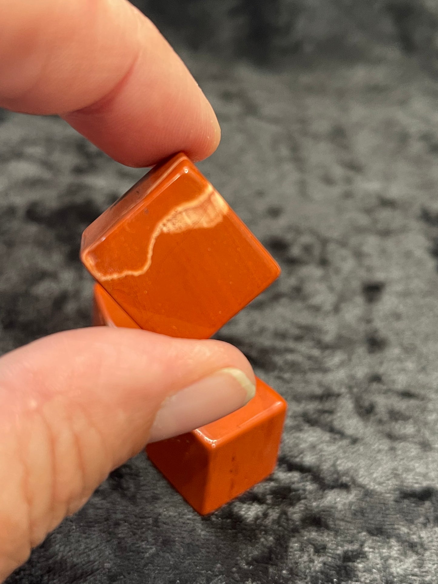 Red Jasper cubes