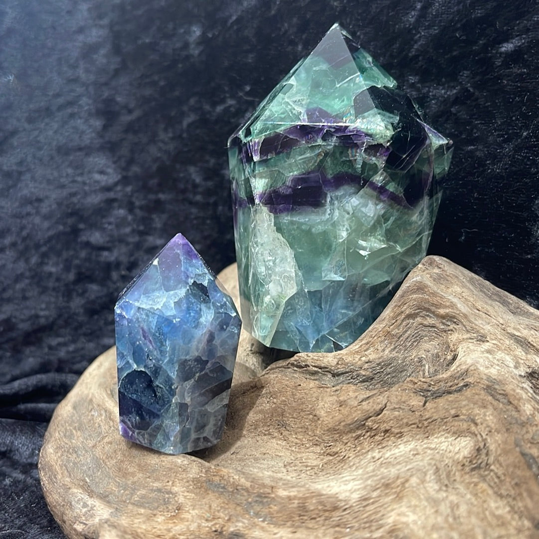 Fluorite polished points