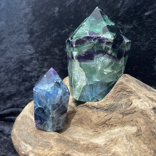 Fluorite polished points