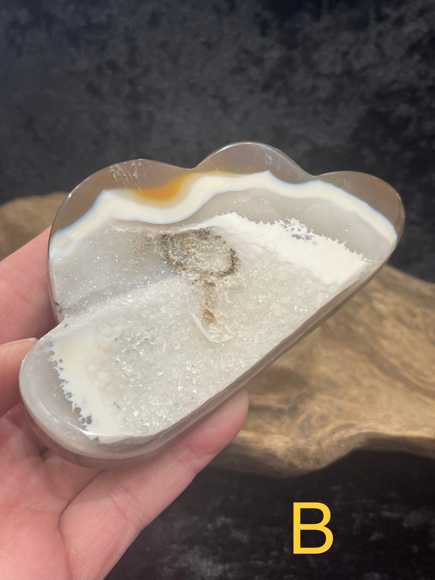 Druzy Agate Cloud