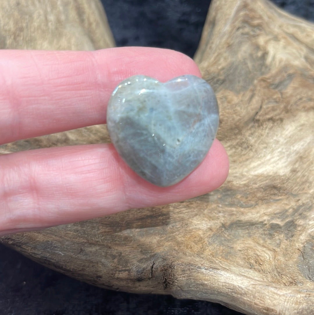 Assorted gemstone hearts