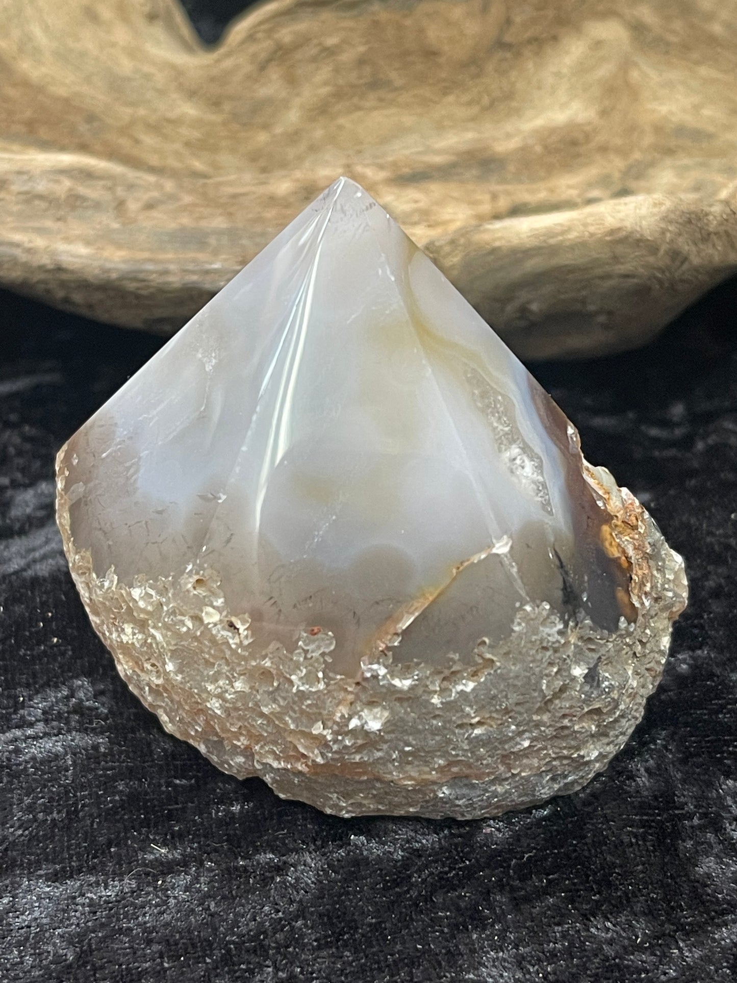 Druzy Agate towers