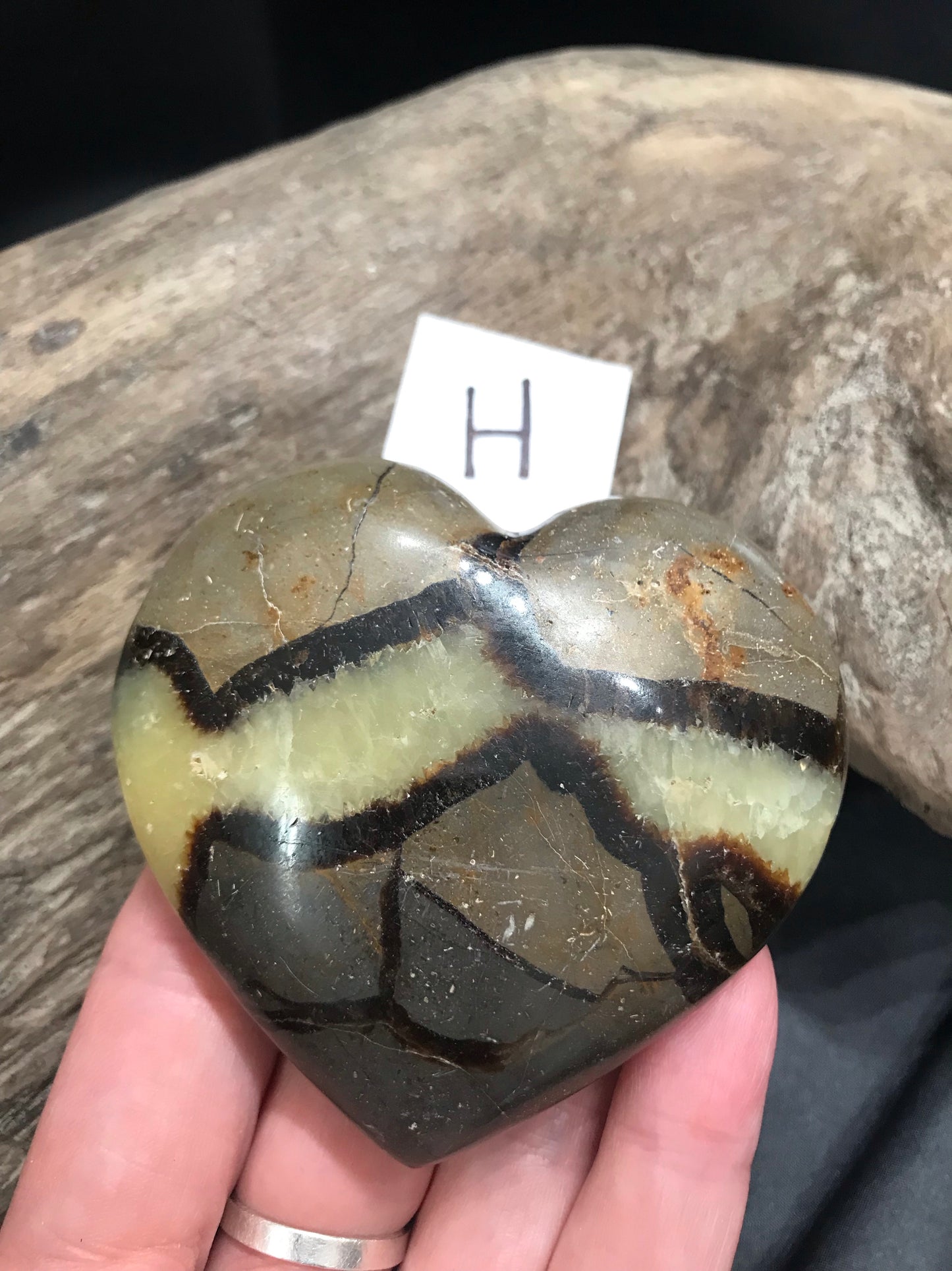 Septarian Hearts