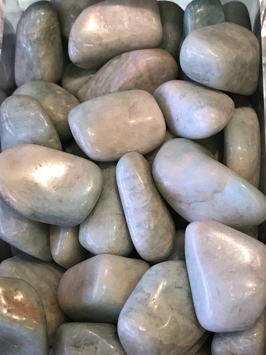 Tumbled amazonite