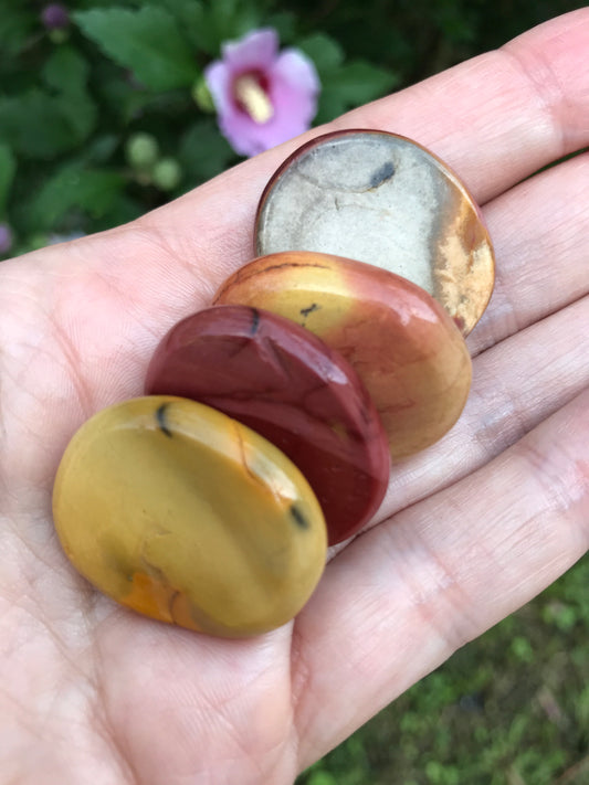 Mookaite Jasper disk small